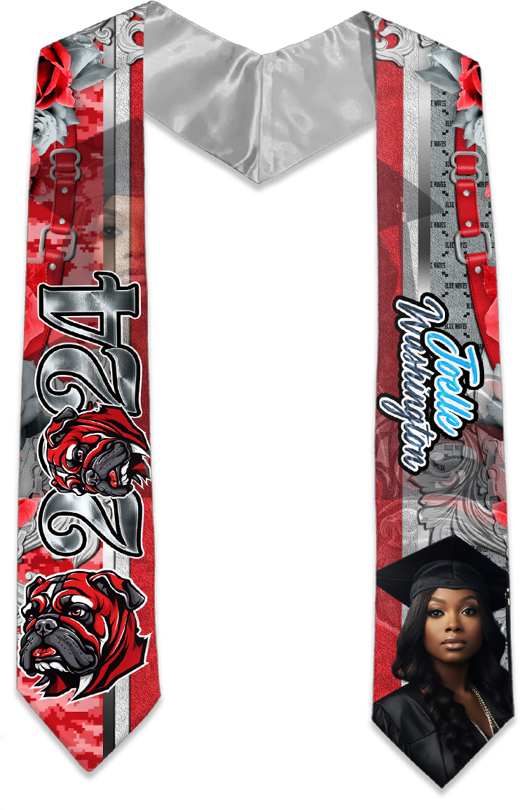 Senior 2024 Graduation Personalized Photo Stole