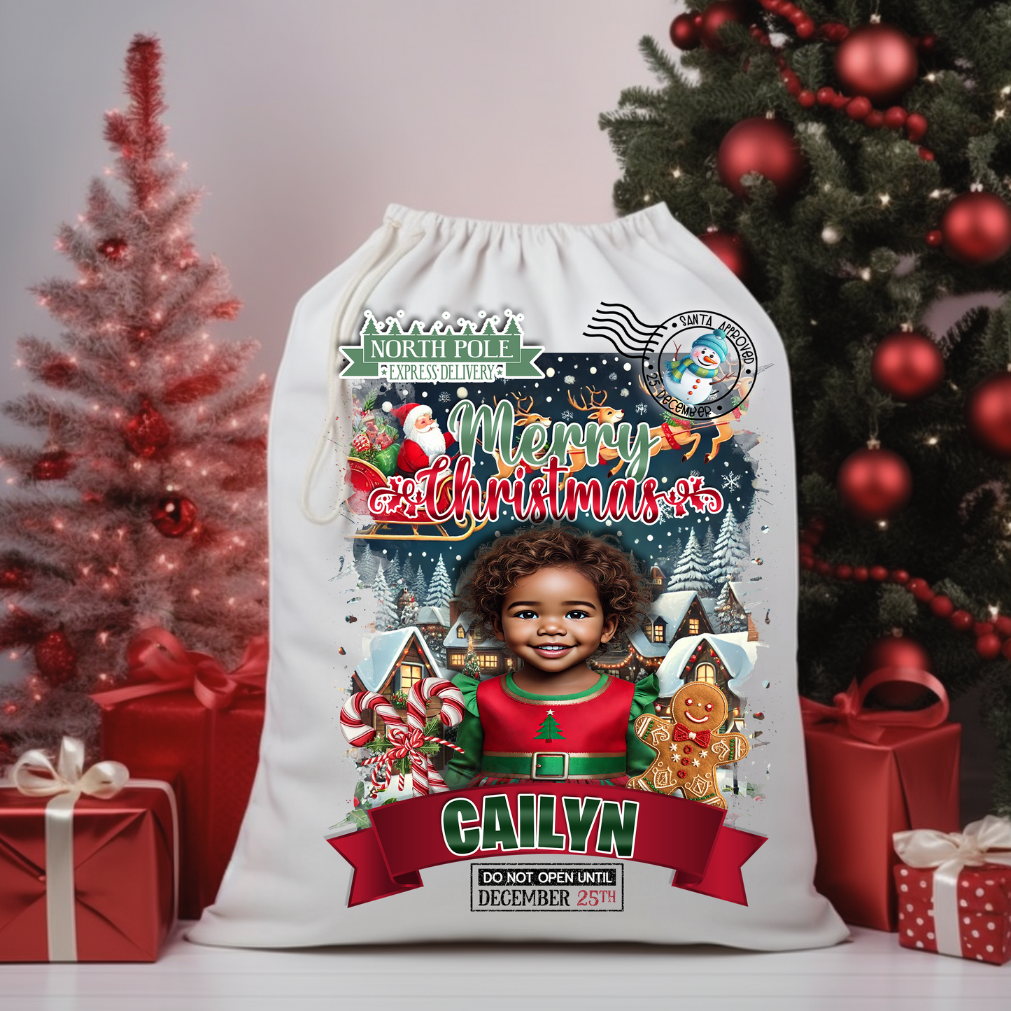 Personalized Santa Sack